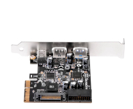 SilverStone 1x USB3.1 Typ-C + 2x USB3.0 + 2x wewnętrzne USB3.0 - PCIe - 1187010 - zdjęcie 2